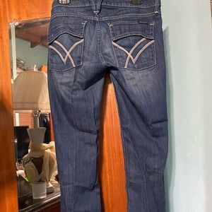 William Rast capri flared and cropped